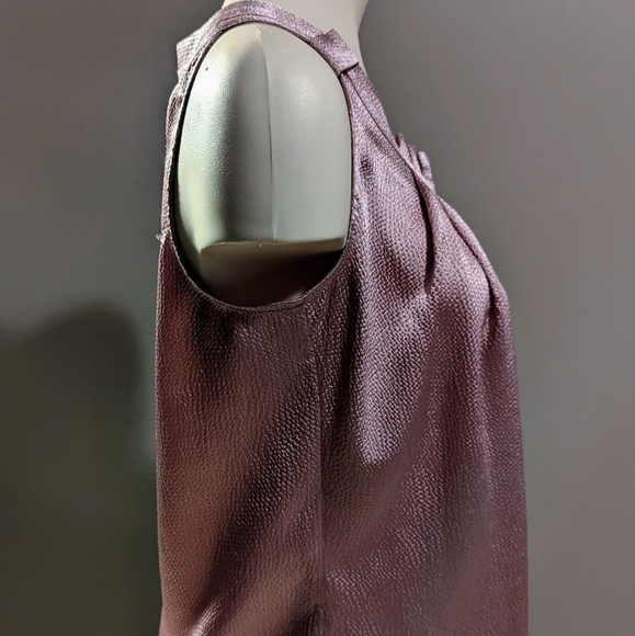 | CLEO | Sleeveless Blouse | Metallic Pink | Small - Picture 4 of 9